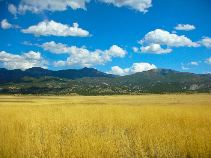 Farmland in central Utah